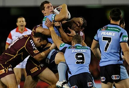 Origin, the most anticipated rugby league match of the year