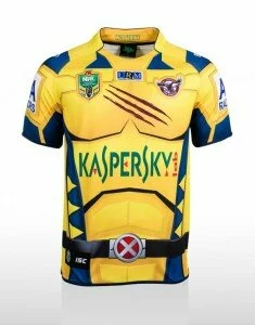 Sea Eagles with their Wolverine inspired kit