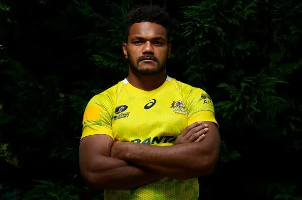 SYDNEY, AUSTRALIA - NOVEMBER 09: Henry Speight poses for a photo during an Australian men's rugby sevens training session at Sydney Academy of Sport on November 9, 2015 in Sydney, Australia. (Photo by Brett Hemmings/Getty Images)